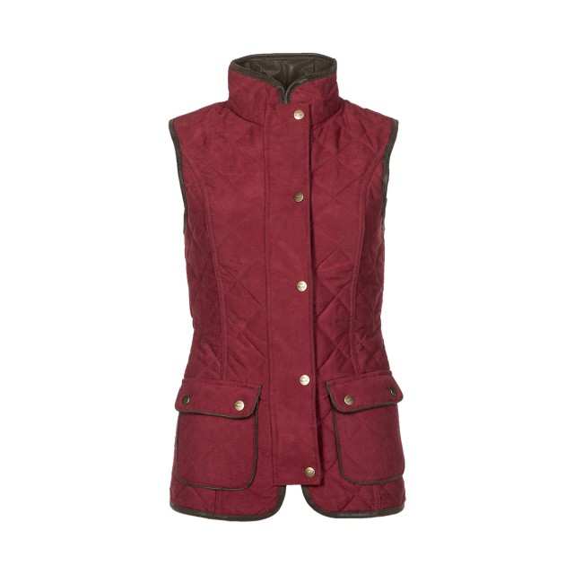 Baleno Women's Scarlet Bodywarmer (Burgundy)