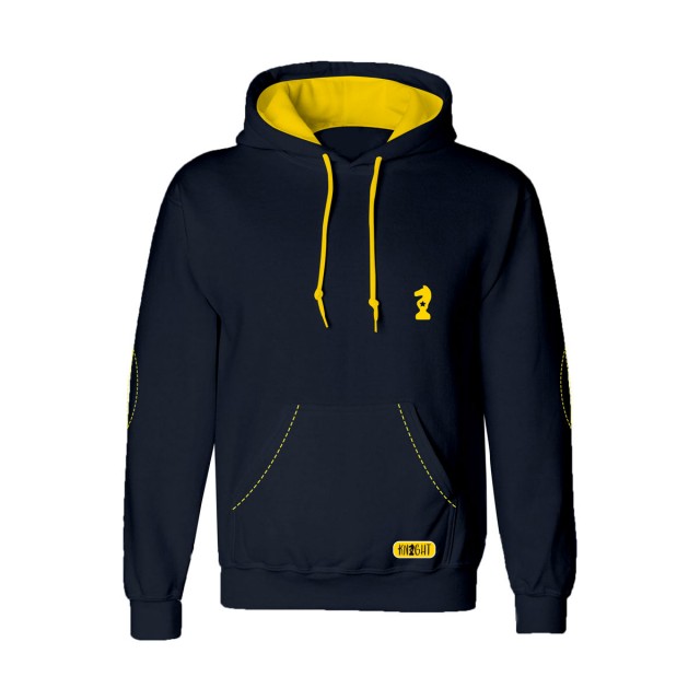 Little Rider Lancelot Hoodie by Little Knight  (Navy/Yellow)