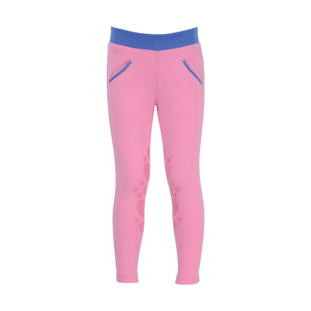 Little Rider Glitter Leggings  (Cameo Pink/Regatta Blue)