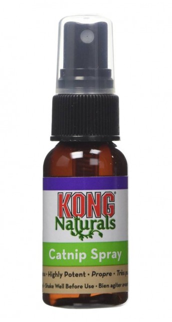 kong catnip spray