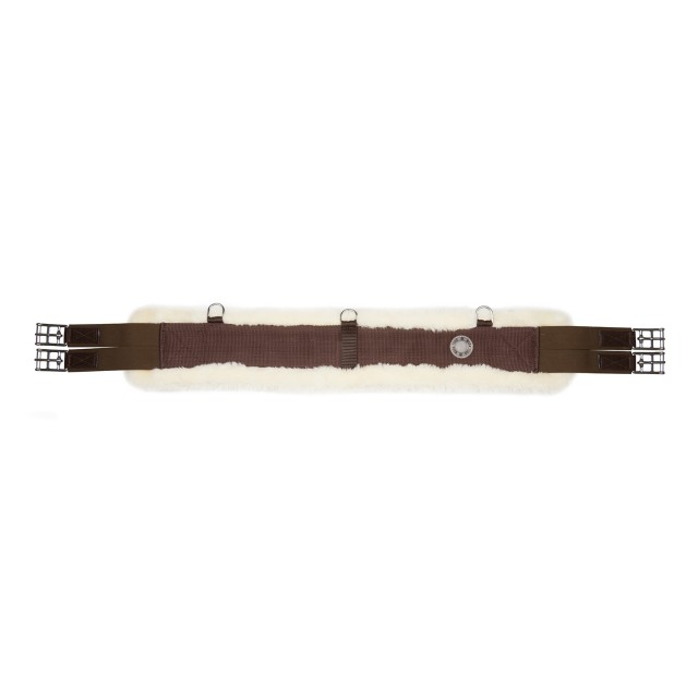 Mark Todd Fleece Lined Webbing Girth (Brown)