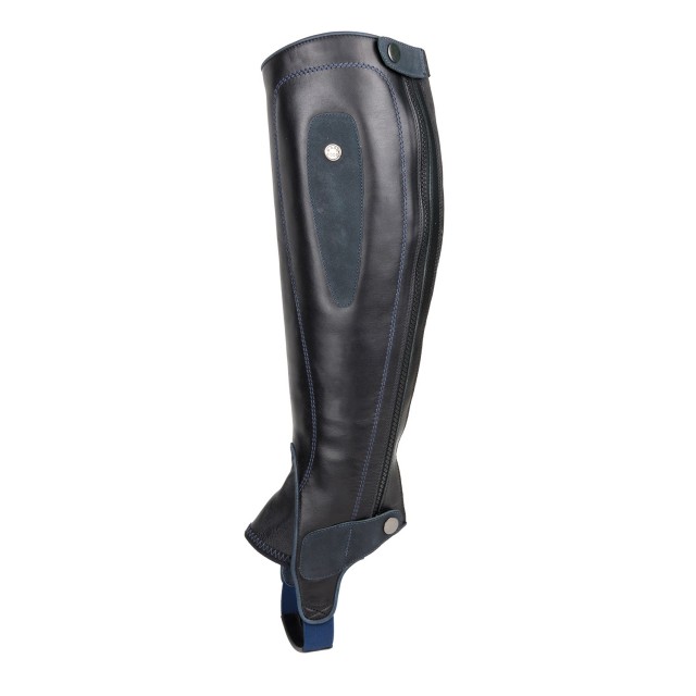 Mark Todd Half Jump Chaps (Black/Navy)