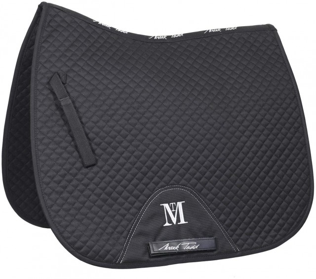 Mark Todd (Clearance) Super Cotton High Wither Dressage Saddlepad (Black)