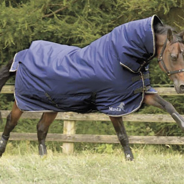 Masta Avante 170g Fixed Neck Turnout Rug (Navy)