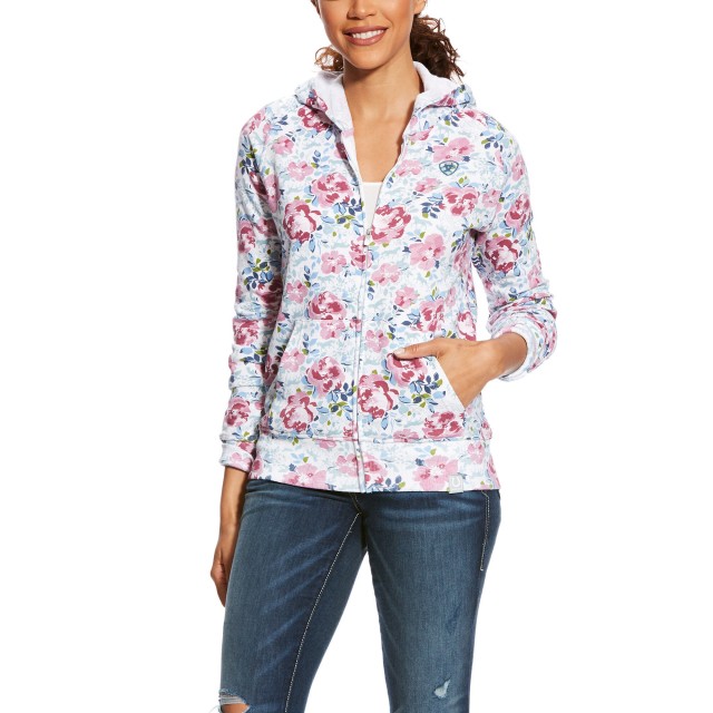 Ariat (Sample) Women's Frolic Zip Hoodie (Multi)