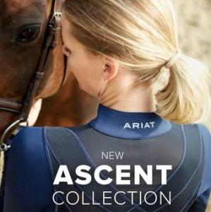 The Ariat Ascent 1/4 Zip Base Layers in both long sleeve & short sleeve are joining us at our Ariat s...