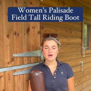 The perfect combination of comfort and confidence with the Ariat Women’s Palisade Field Boot. Elega...