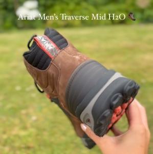 The Ariat Men's Traverse H2O Boot, ready for whatever the day brings. 🥾 • ATS technology, provid...